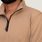 Venso Apex Quater Zip - Sandstone
