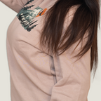Comfort Fit Long Sleeve Shirt | Hiking Camping Print