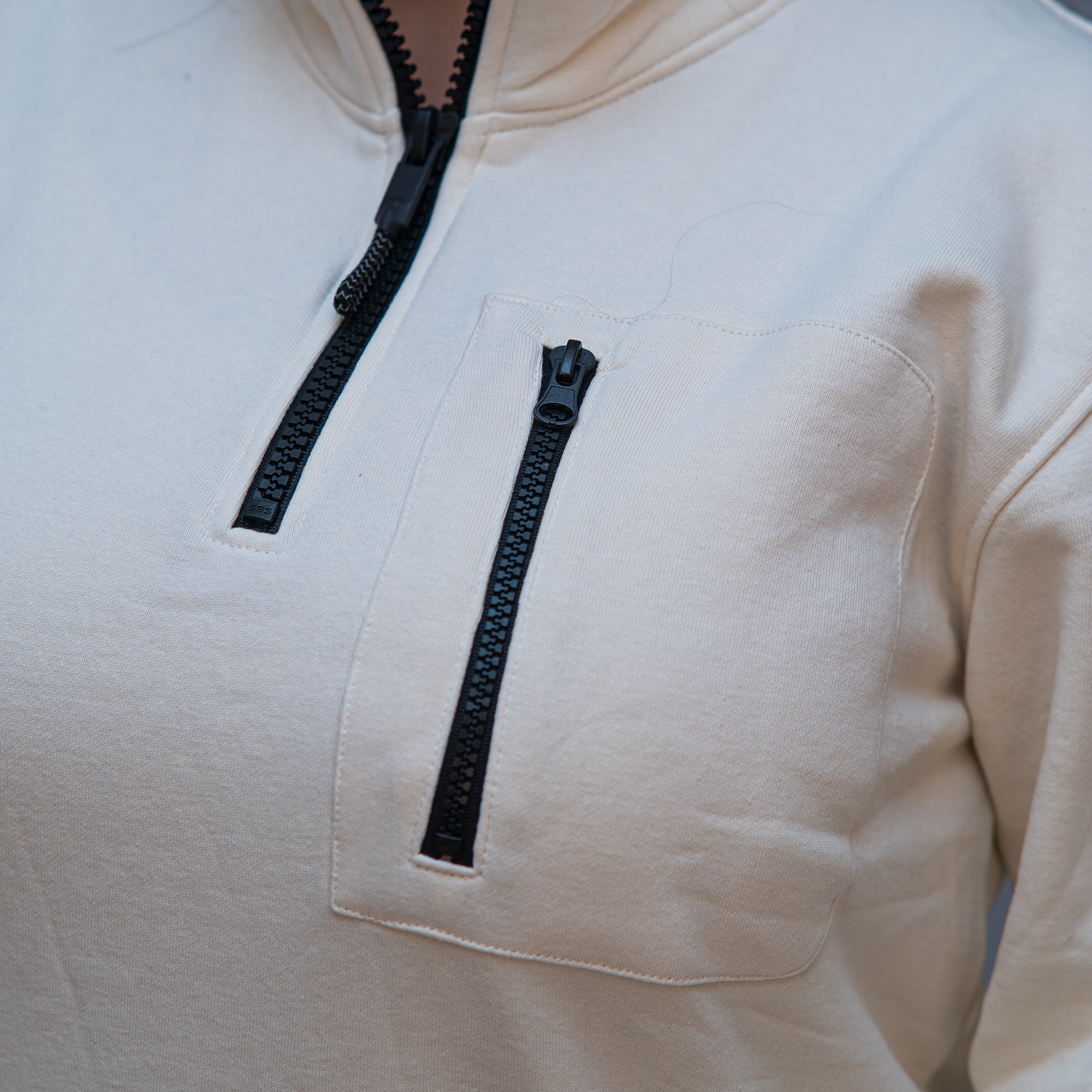 Venso Apex Quater Zip - Ivory