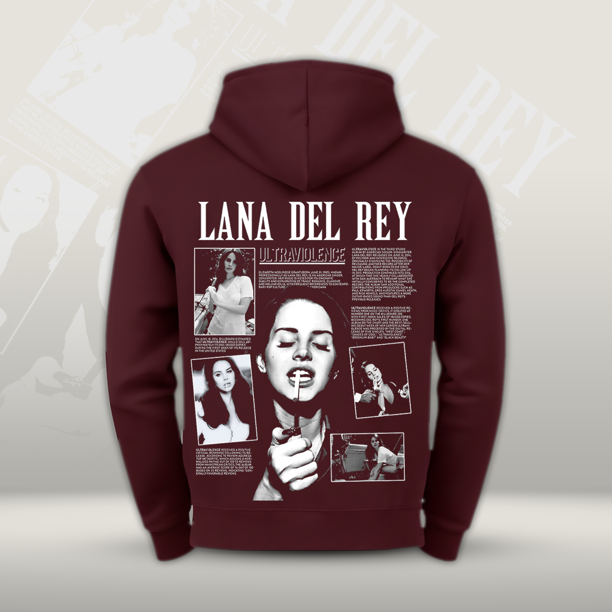 Lana Del Rey: Ultraviolence Premium Hoodie