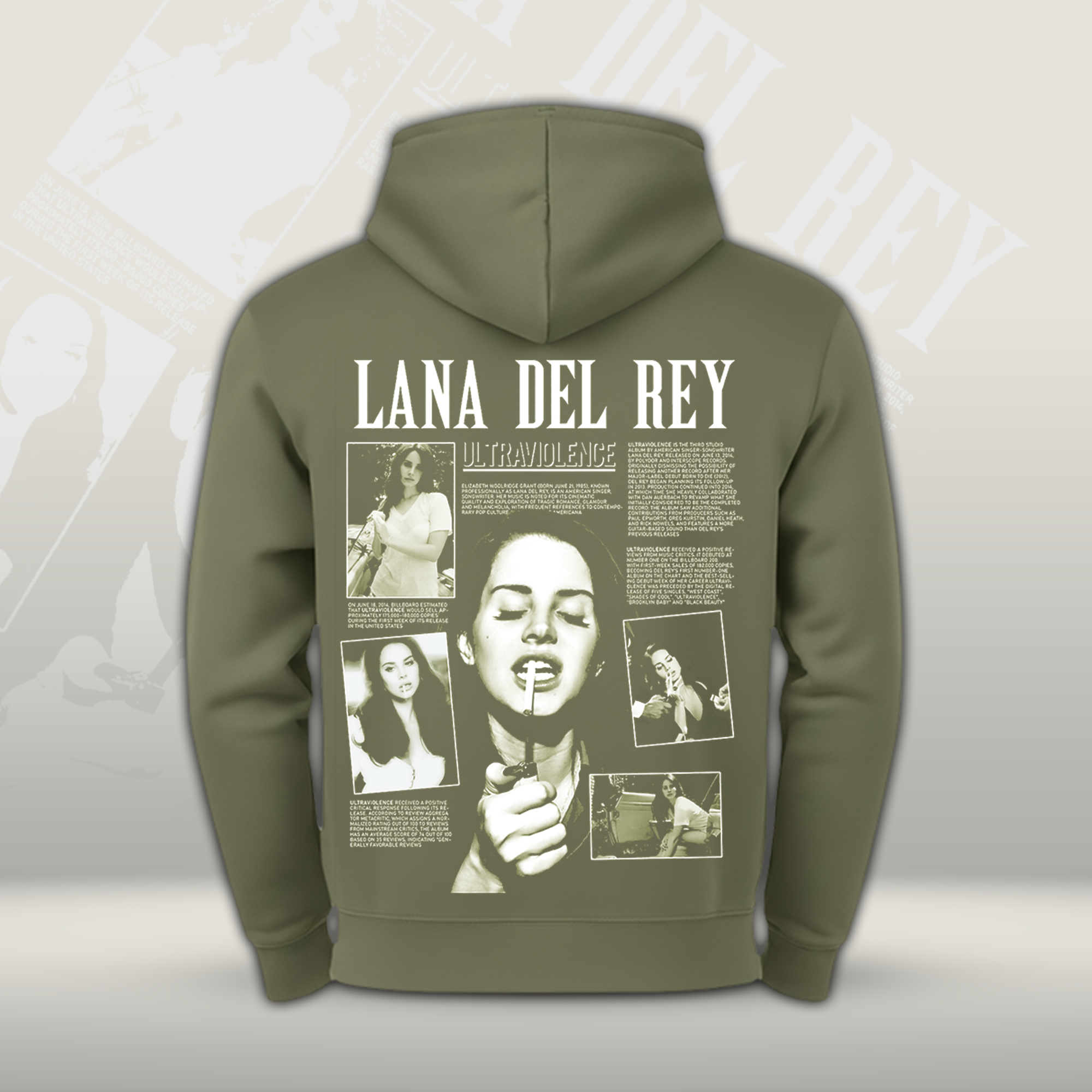 Lana Del Rey: Ultraviolence Premium Hoodie
